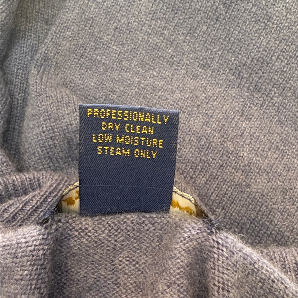 Charter Club Lavender Cashmere Turtleneck Sweater - Picture 4 of 4